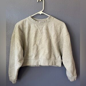 Reformation crop top sweatshirt sz XS